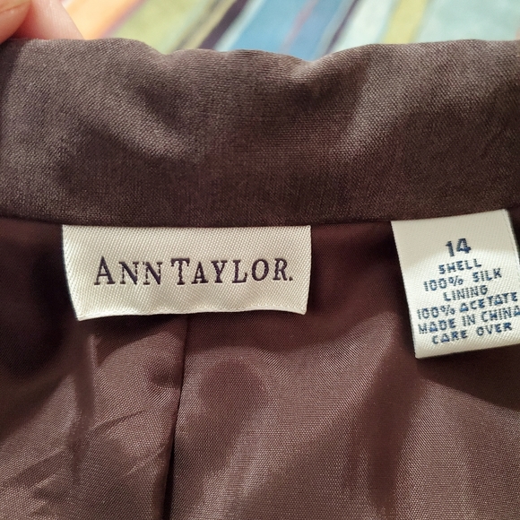 Ann Taylor Silk Romper Vintage size 14 - Picture 9 of 10